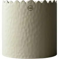 DBKD Flowery krukke Ø20 cm Creme