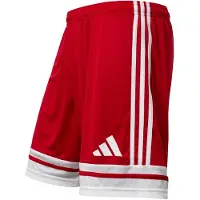 Adidas Shorts Squadra 25 - Rød/Hvid, størrelse 3XL