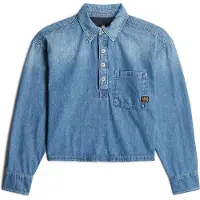 G-Star Boxy Day Shirt - Medium blue - Women