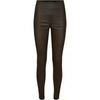 Mos Mosh Leggings 'MMLucia' mudderfarvet / sort