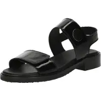 Ca'shott Dame Casgrace Velcro Patent Sandaler Sort