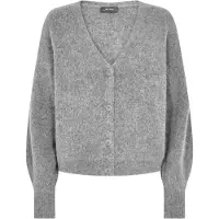 Mos Mosh Cardigan 'MMThora' grå-meleret