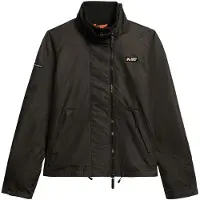 Superdry Superdrytil kvinder. W5011885A Vindjakke sort (M), Casual, Genanvendt polister, Bæredygtig