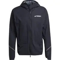 Adidas - Trail running tøj - Xperior Light Rain Jkt M Black til UnisexUld - Størrelse M - Sort
