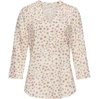 LASCANA Bluse creme / karamel