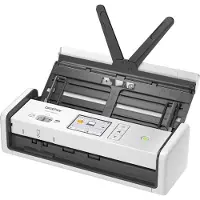 Brother ADS-1800W - Dokumentscanner - Dual CIS - Duplex - A4 - 600 dpi x 600 dpi - op til 30 ppm (mono) / op til 30 ppm (farve) - ADF (20 ark) - Wi-Fi(n), USB 2.0 (Host), USB-C 3.2 Gen 1