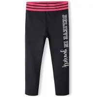 MINOTI Leggings sort / offwhite