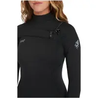 O'Neill Epic 5/4 Mm Dame Våddragt I Neopren Med Lynlås I Brystet Og Lange ærmer