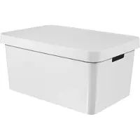 Curver opbevaringsboks INFINITY 45L hvid med låg