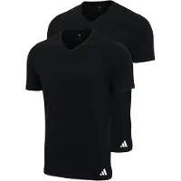 Adidas Active Flex Cotton Kortærmet Undertrøje Med V-hals 2 Enheder