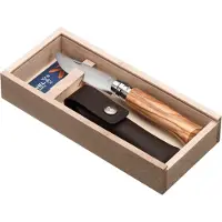 Opinel Nº 08 Olive Wood Lommekniv
