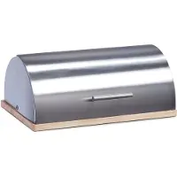 Zeller Metalinė duonkepė ant medinio pagrindo,