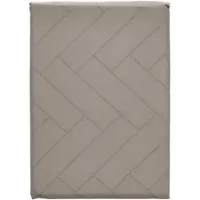 Södahl Damaskdug 140x370 - 100% damaskvævet bomuld - Tiles - Taupe