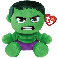 TY Beanie Babies Marvel Hulk 15cm