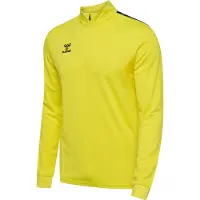 Hummel Sportsweatshirt 'AUTHENTIC' citrongul / sort / hvid