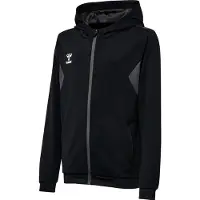 Hummel Sportssweatjakke 'AUTHENTIC PL' grå / sort / hvid
