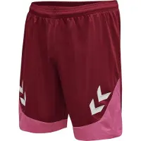 Hummel Træningsshorts hmlLEAD Poly - Rød, størrelse Small