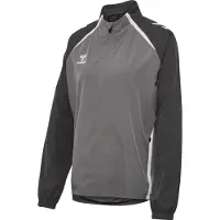 Hummel Sportsjakke 'Lead 2.0' grå / sort / hvid