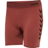 Hummel Funktionsbukser 'First' rustrød / sort
