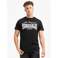 Lonsdale Bluser & t-shirts 'COLSBROOKE' sort / hvid