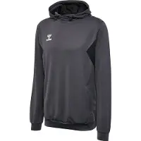 Hummel Sportsweatshirt 'Authentic PL' mørkegrå / sort / hvid