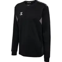 Hummel Sportsweatshirt 'Authentic' grå / sort / hvid