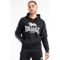 Lonsdale Sweatshirt 'Scousburgh' sort / hvid