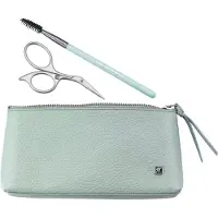 Zwilling Premium Augenbrauen Set inkl. Leder Etui in Mint Manicuresæt 1 stk.