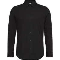 Calvin Klein Solid Stretch Slim Fit Skjorte Med Lange ærmer