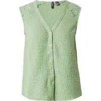 Vero Moda Bluse 'VMNATALI' pastelgrøn