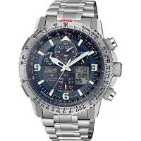 Citizen Herreur JY8100-80L Blå/Titanium Ø45 mm