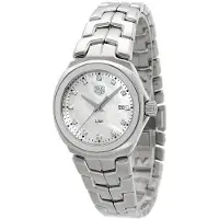 TAG Heuer Dameur WBC1312.BA0600 Link Damklockor Hvid/Stål Ø32 mm