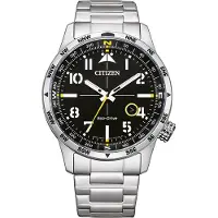 Citizen Herreur BM7550-87E Aviator Sort/Stål Ø43 mm