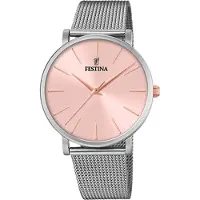 Festina Dameur F20475-2 Rosa/Stål Ø38 mm