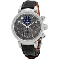 IWC Herreur IW392103 Da Vinci Grå/Læder Ø43 mm