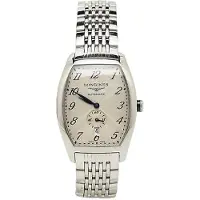 Longines Herreur L2.642.4.73.6 Evidenza Sølvfarvet/Stål 38x33 mm