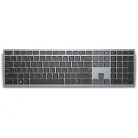 Dell Multi-Device KB700 - Tastatur - trådløs - 2.4 GHz, Bluetooth 5.0 - QWERTY - Pan Nordic - grå - med 3 years NBD Advance Exchange