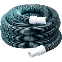 24hShop Deluxe poolslange 9 m Ø38 mm / sugeslange / vakuumslange / slange til poolrengøring
