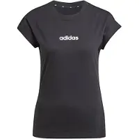 Adidas Funktionsbluse 'Essentials' sort / hvid