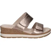 Caprice Mule, brown, made of Leather without heel, Size 40
