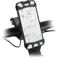 SBS TEERIDEHOLD360, Mobiltelefon/Smartphone, Passiv holder, Cykel, Scooter, Sort
