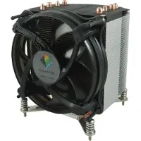 Inter-Tech K-17 - Processor-køler - (for: LGA1156, LGA1155) - aluminium - 92 mm - 3U