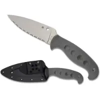 Spyderco Temperance Fixed Blade Gray