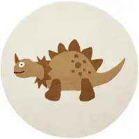 OYOY Gulvtæppe - 120 cm - Billy Dino - - OneSize - Tæppe