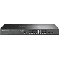 TP-LINK Omada SG3218XP-M2 Netværksswitch Managed L2+ 2.5G Ethernet (100/1000/2500) Power over Ethernet (PoE) 1U Sort (SG3218XP-M2)