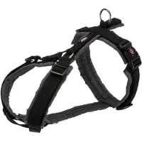 Trixie Premium Trekking Hundesele - Sort/grafit - XS-S