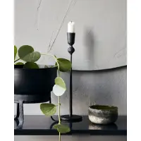 House Doctor Trivo lysestage 29 cm Sort