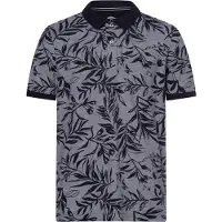 Fynch&Hatton 2-tone Aop Kortærmet Polo