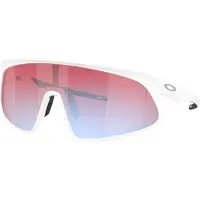 Oakley - Solbriller - Rslv Matte White Prizm Snow Sapphire til Unisex - Hvid