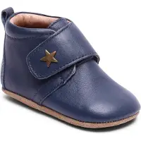 Bisgaard Skindfutter - Navy m. Stjerne - - 24 - Skindsko